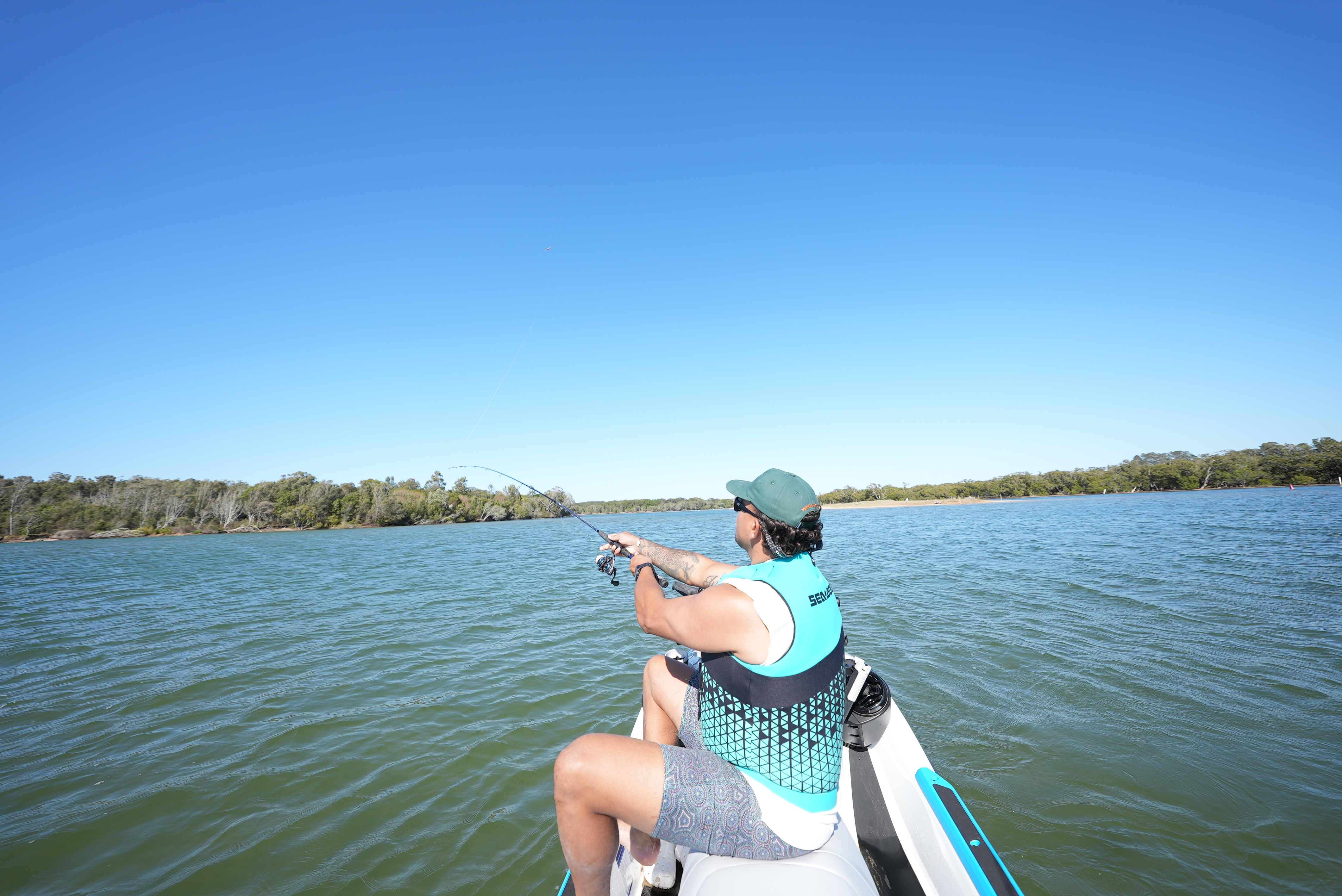 SEE WHAT RUGBY LEAGUE STAR LATRELL MITCHELL GETS UP TO OFF FIELD, ON THE LAND AND IN THE WATER