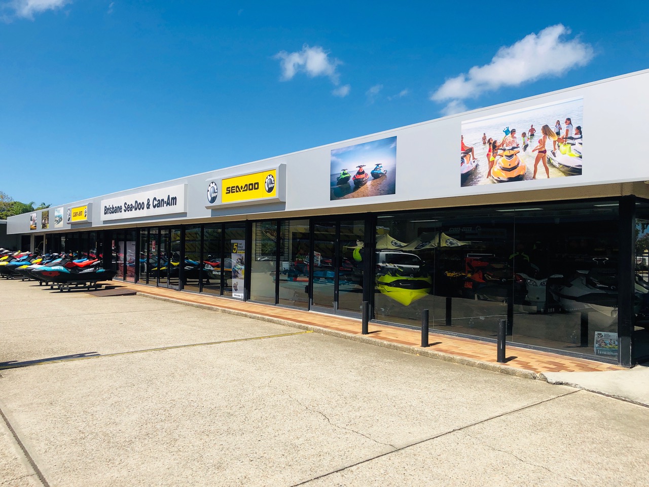 Brisbane Sea-Doo and Can-Am store front