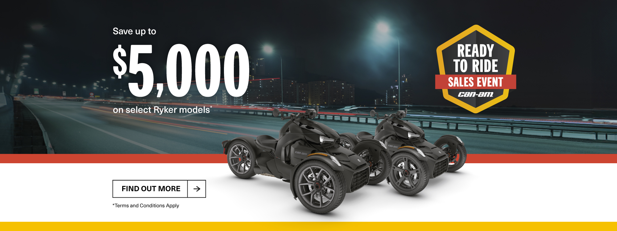AU Can-Am On-Road - Q2  Retail Program 2025 Ryker