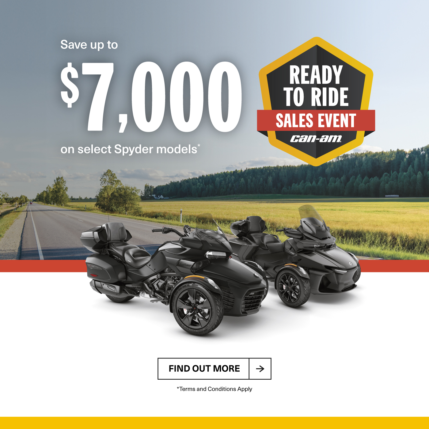 AU Can-Am On-Road - Q2  Retail Program 2025 Spyder