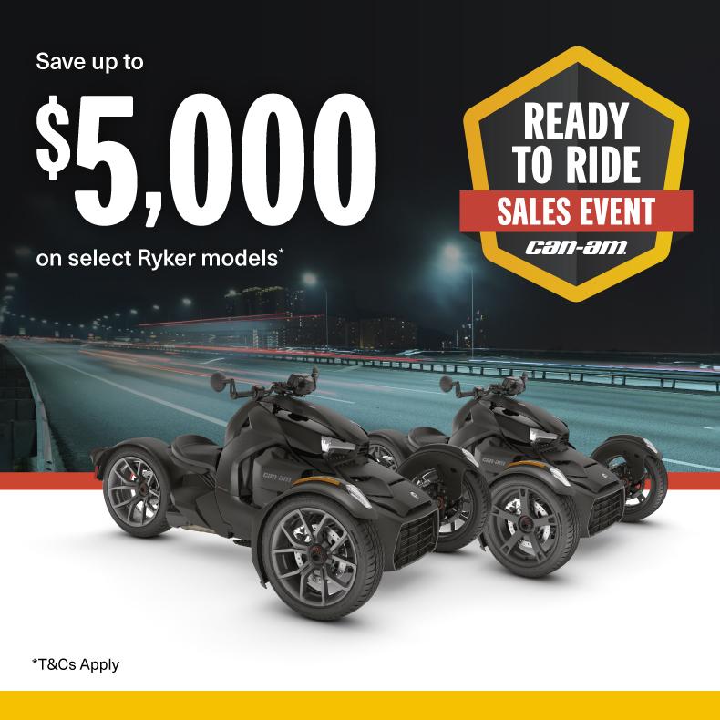 AU Can-Am On-Road - Q2  Retail Program 2025 Ryker