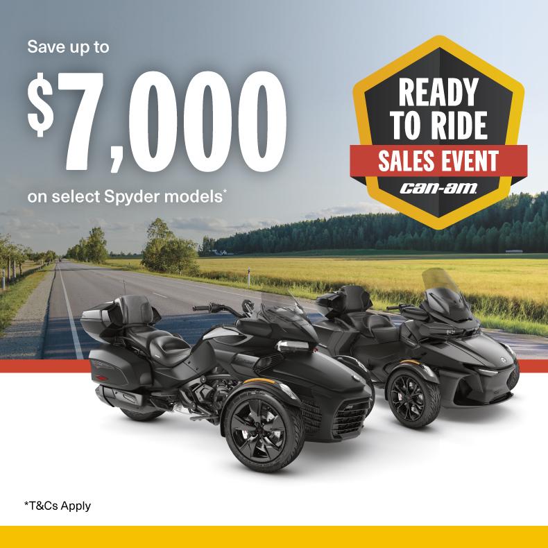 AU Can-Am On-Road - Q2 Retail Program 2025 Spyder